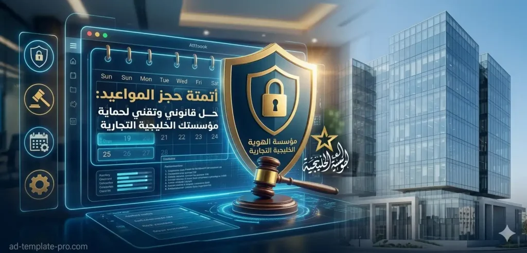 نظام أتمتة حجز المواعيد وحماية مؤسسة الهوية الخليجية التجارية من الغرامات.